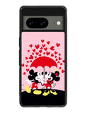 Mickey And Minnie Mouse Rain Love Google Pixel 8a Case