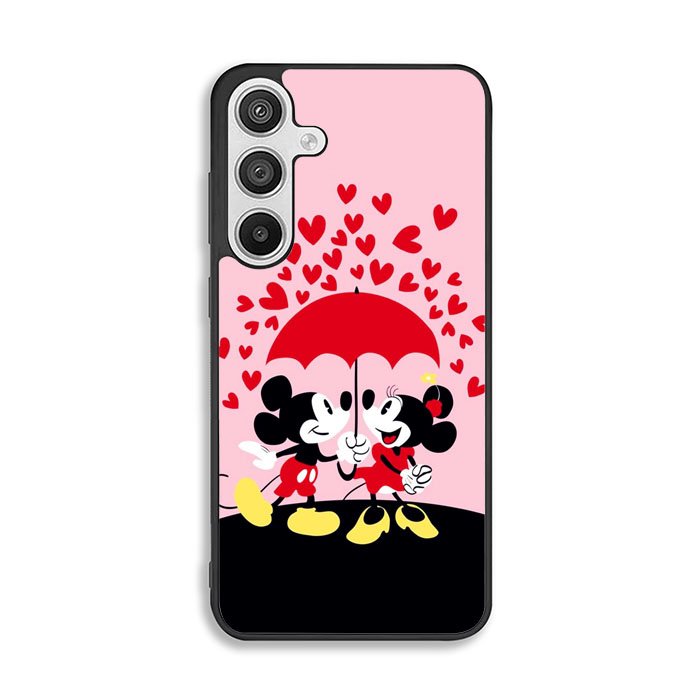 Mickey And Minnie Mouse Rain Love Samsung Galaxy A26 Case FE6733