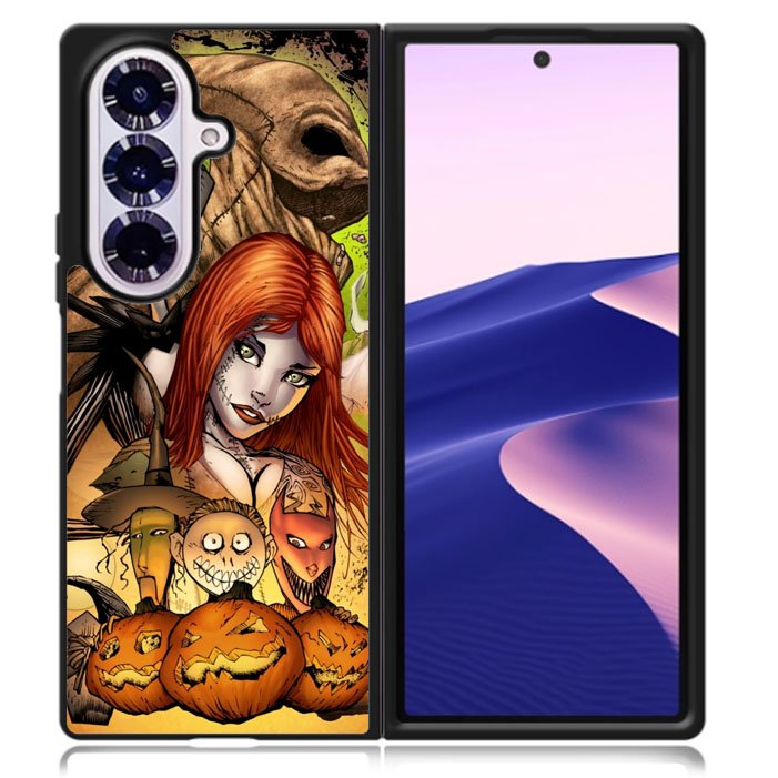 Nightmare Before Christmas Samsung Galaxy Z Fold 7 5G Case BC2091