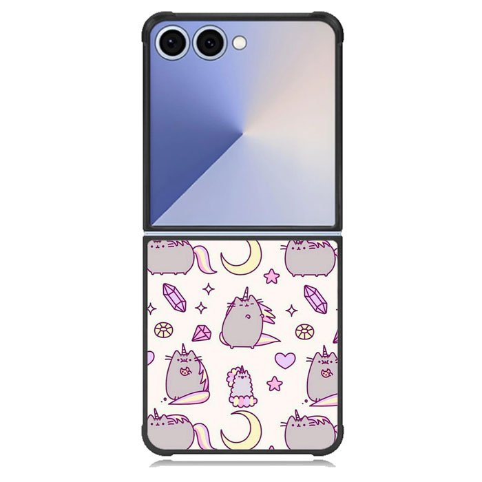 Pusheen Kawai Cute Samsung Galaxy Z Flip 7 Case BC2034