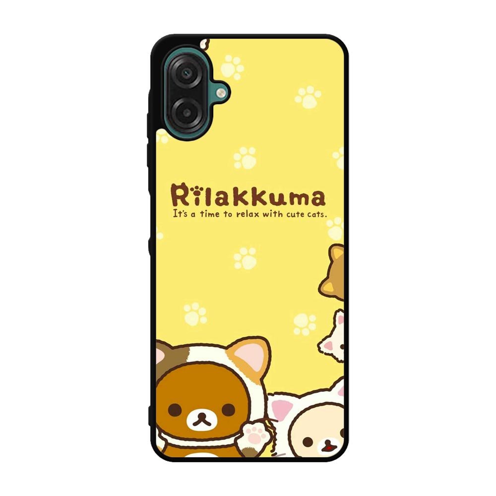 Rilakkuma With Cute Cats Case Samsung Galaxy A07 BC2046