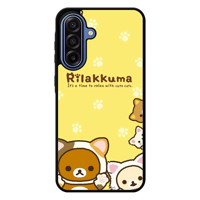 Rilakkuma With Cute Cats Samsung Galaxy A17 5G Case BC2046