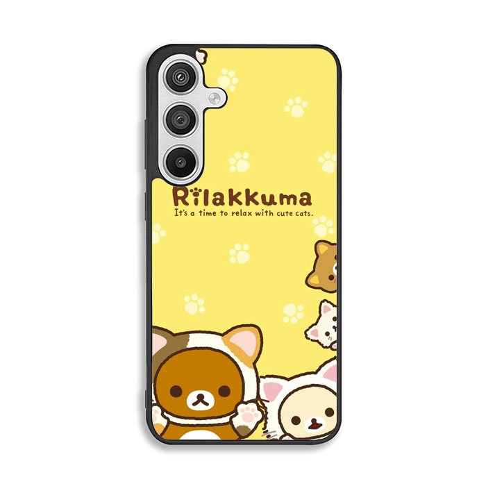 Rilakkuma With Cute Cats Samsung Galaxy A26 5G Case BC2046