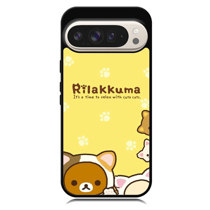 Rilakkuma With Cute Cats Google Pixel 10 Pro XL Case BC2046