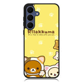 Rilakkuma With Cute Cats Samsung Galaxy S25 FE Case BC2046