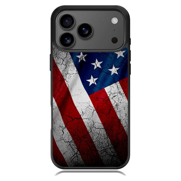 American Flag iPhone 17 Pro Max Case BC2279
