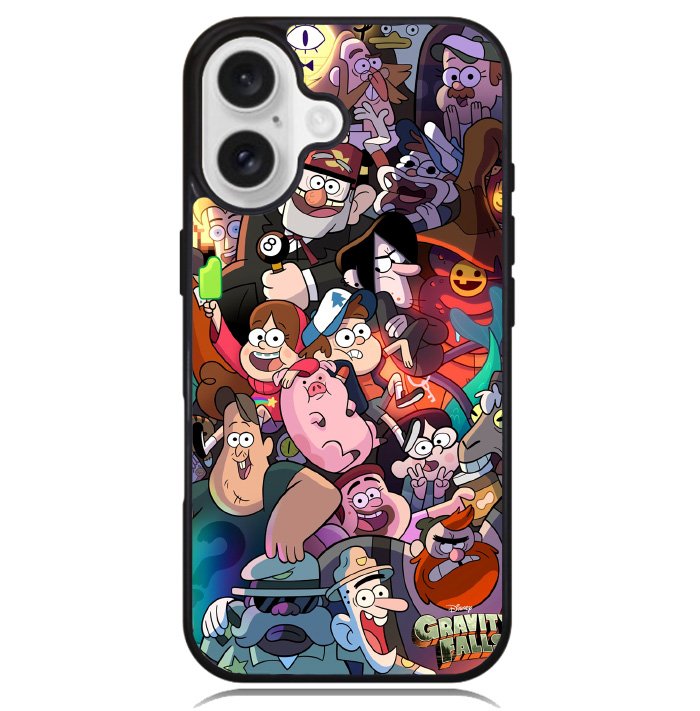 Gravity Falls Character Case iPhone 16 BC2121