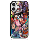 Gravity Falls Character Case iPhone 16 BC2121