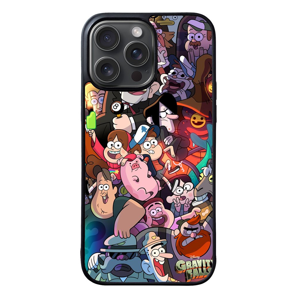 Gravity Falls Character Case iPhone 15 Pro BC2121