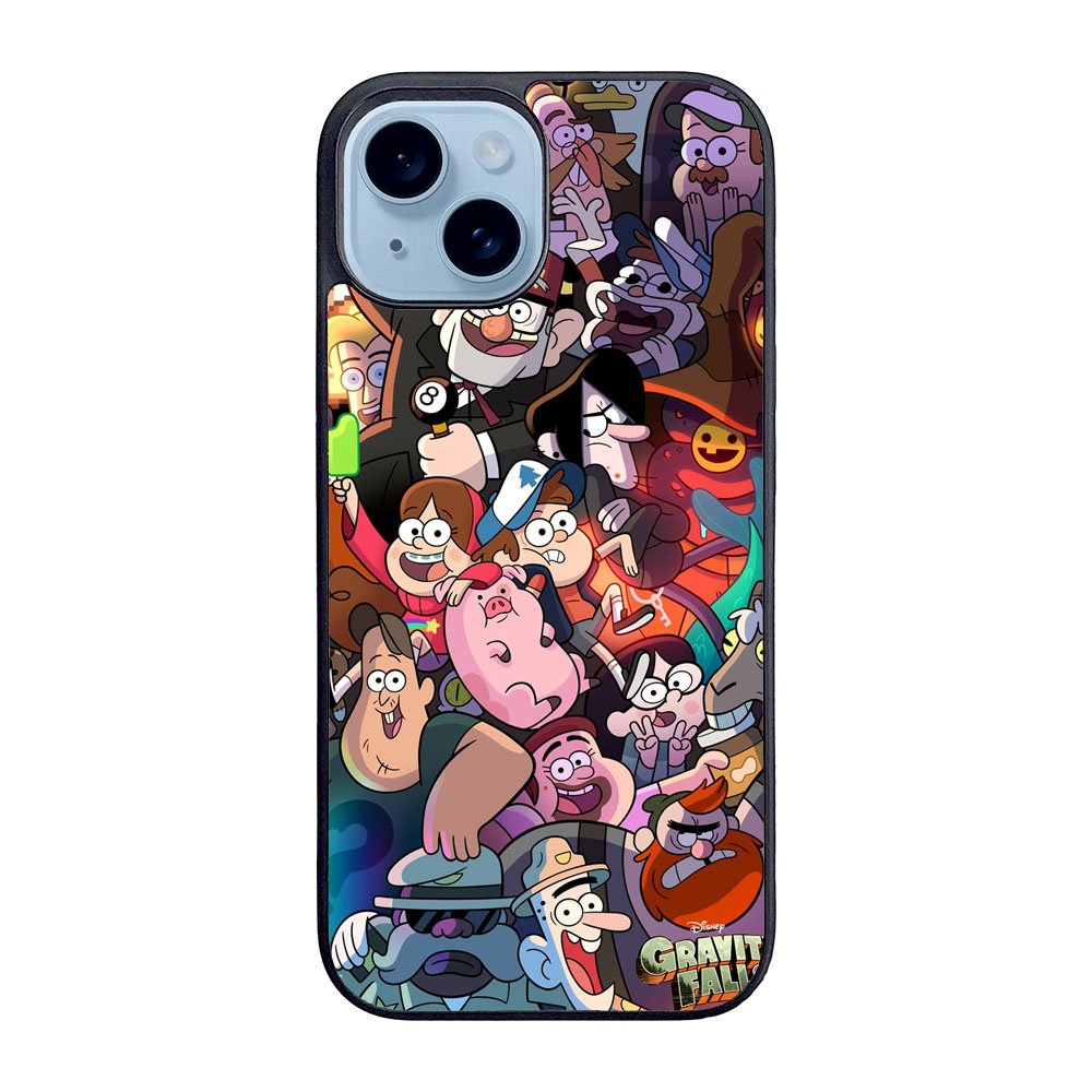 Gravity Falls Character Case iPhone 15 Plus BC2121