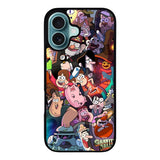 Gravity Falls Character Case iPhone 16 Plus BC2121