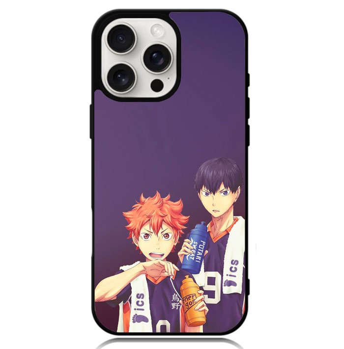 Haikyuu Hinata And Kageyama Case iPhone 16 Pro Max BC2128