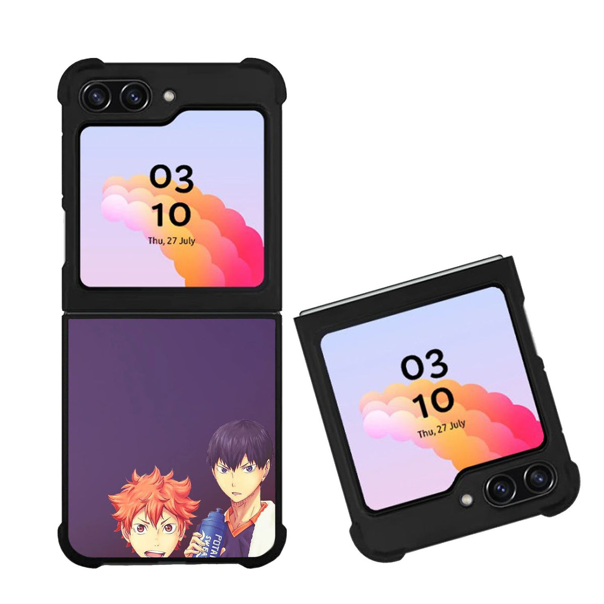 Haikyuu Hinata And Kageyama Case Samsung Galaxy Z Flip 5 5G BC2128