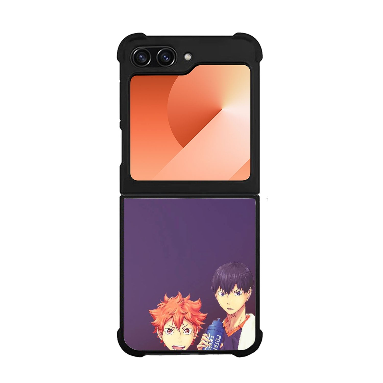 Haikyuu Hinata And Kageyama Case Samsung Galaxy Z Flip 6 5G BC2128