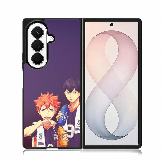 Haikyuu Hinata And Kageyama Samsung Galaxy Z Fold 8 Ultra Case BC2128