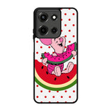 piglet watermelon Motorola Moto G 5G 2025 Case BC2113