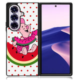 piglet watermelon Samsung Galaxy Z Fold 7 5G Case BC2113