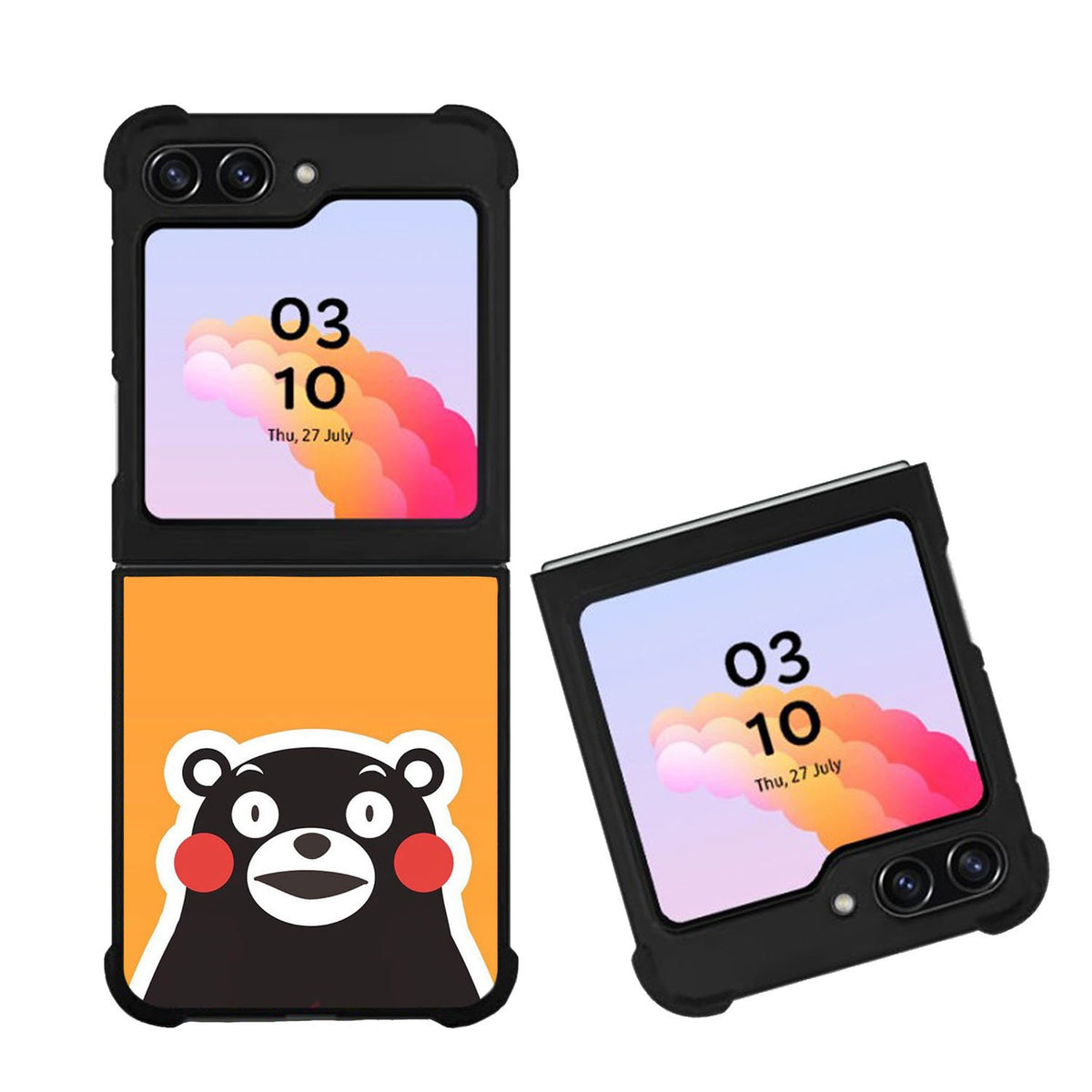 Kumamon Simple Case Samsung Galaxy Z Flip 5 5G BC2156