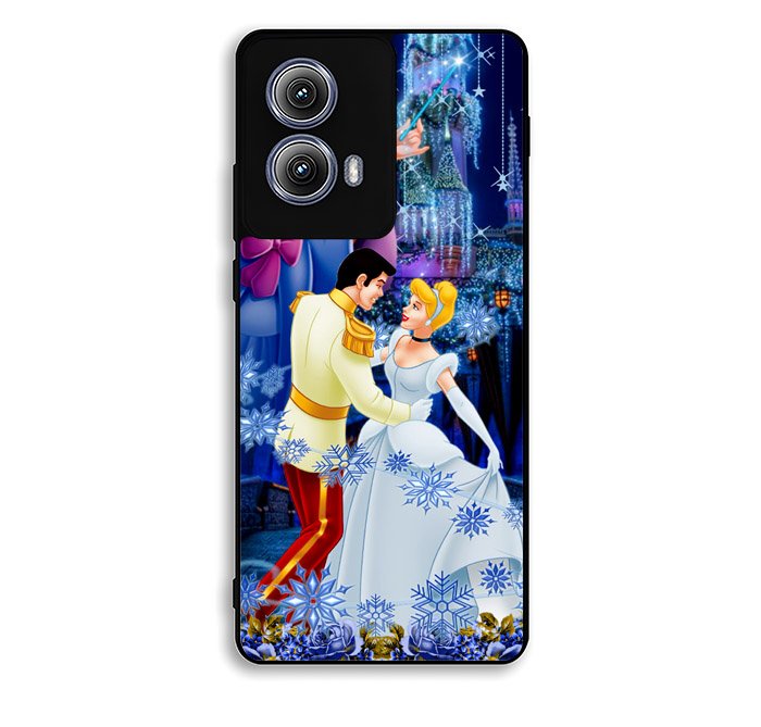 Cinderella and prince Motorola Moto Edge 2024 Case FE1243
