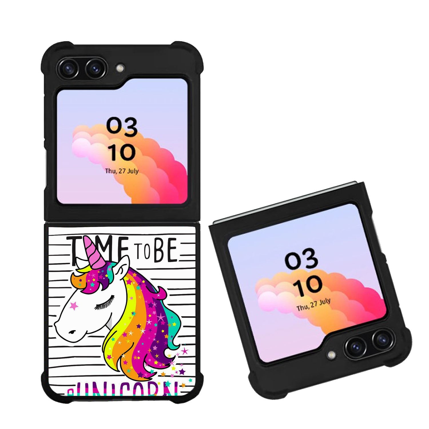 Time to be a Unicorn Case Samsung Galaxy Z Flip 5 5G BC2012