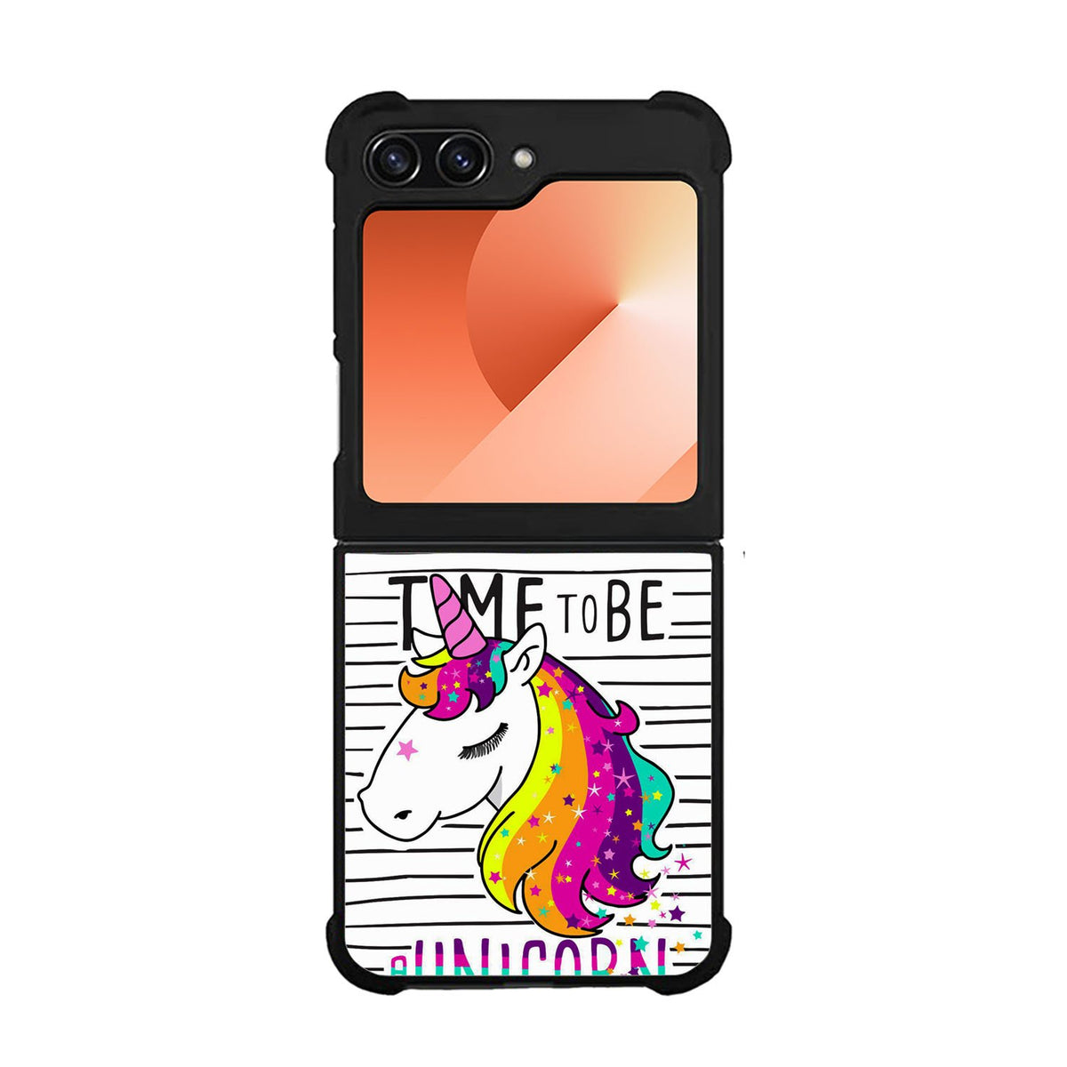 Time to be a Unicorn Case Samsung Galaxy Z Flip 6 5G BC2012