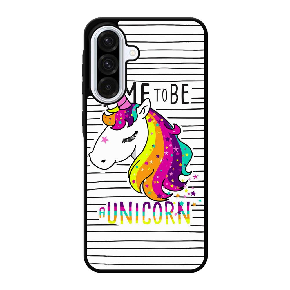 Time to be a Unicorn Samsung Galaxy A56 Case BC2012