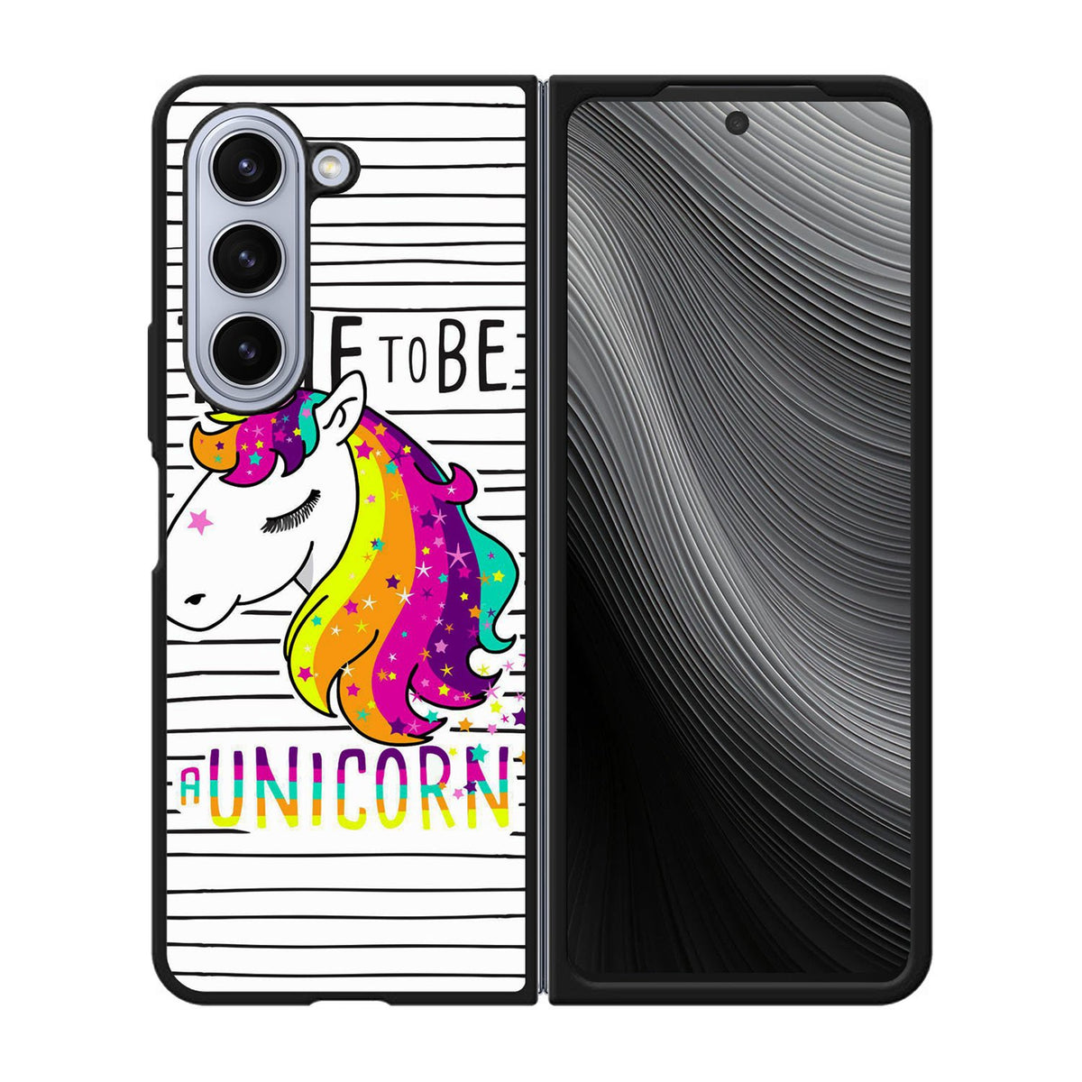 Time to be a Unicorn Case Samsung Galaxy z Fold 5 5G BC2012