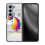 Time to be a Unicorn Case Samsung Galaxy z Fold 5 5G BC2012