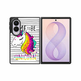 Time to be a Unicorn Samsung Galaxy Z Fold 8 Case BC2012