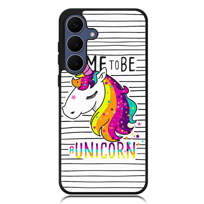 Time to be a Unicorn Samsung Galaxy S25 FE Case BC2012