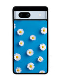Daisy Blue Background Google Pixel 7A Case