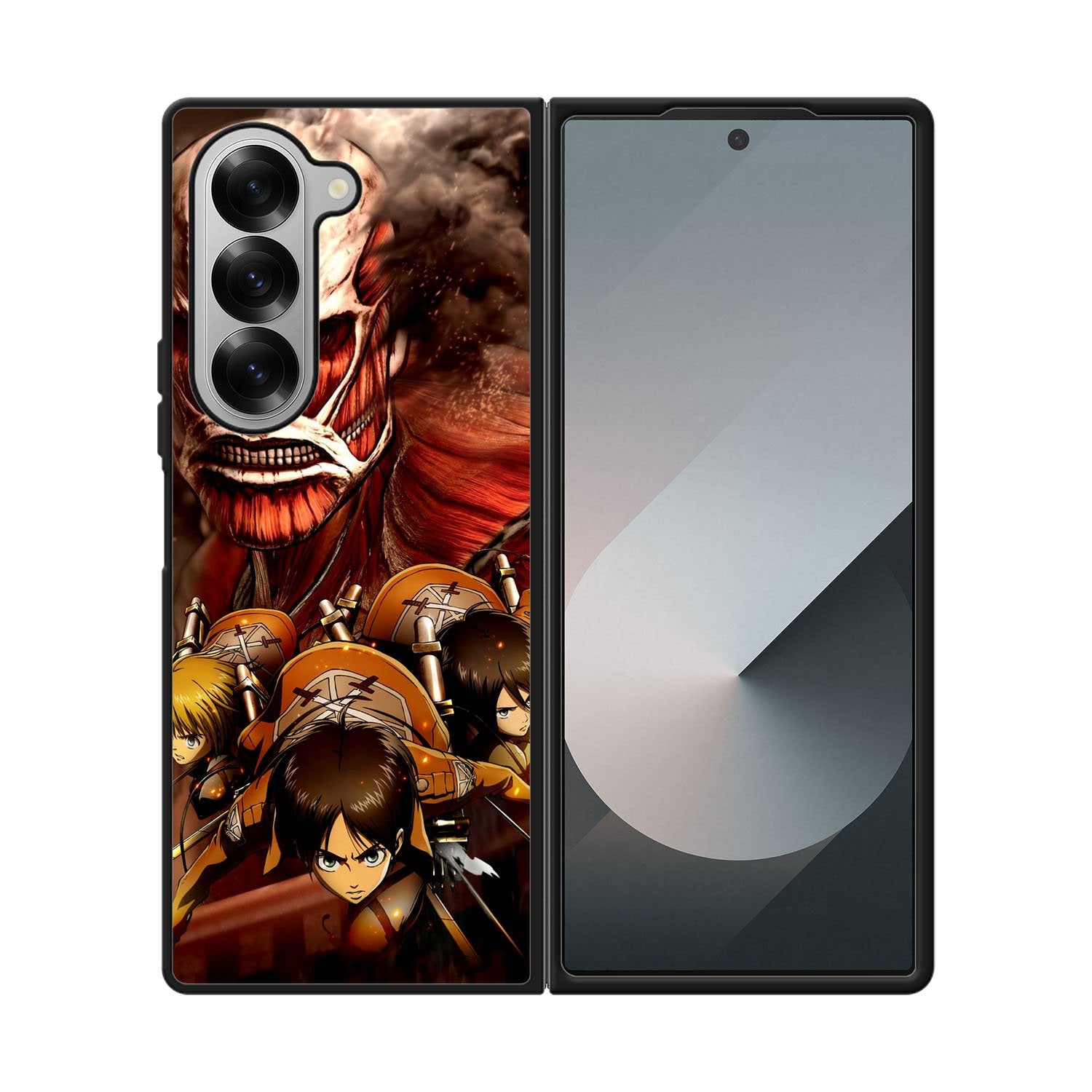 attack on titan collosium titan Case Samsung Galaxy Z Fold 6 5G BC2243