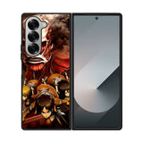 attack on titan collosium titan Case Samsung Galaxy Z Fold 6 5G BC2243