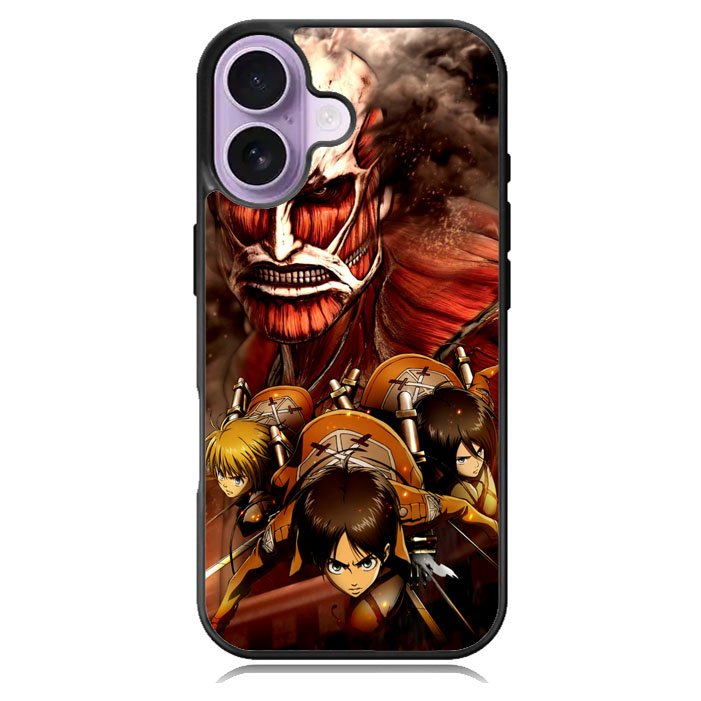 attack on titan collosium titan iPhone 17 Case BC2243