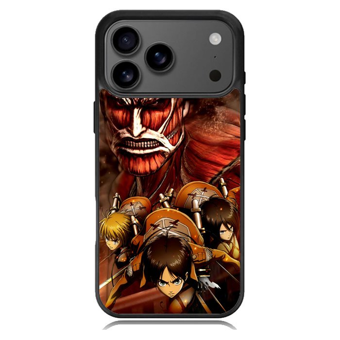 attack on titan collosium titan iPhone 17 Pro Case BC2243