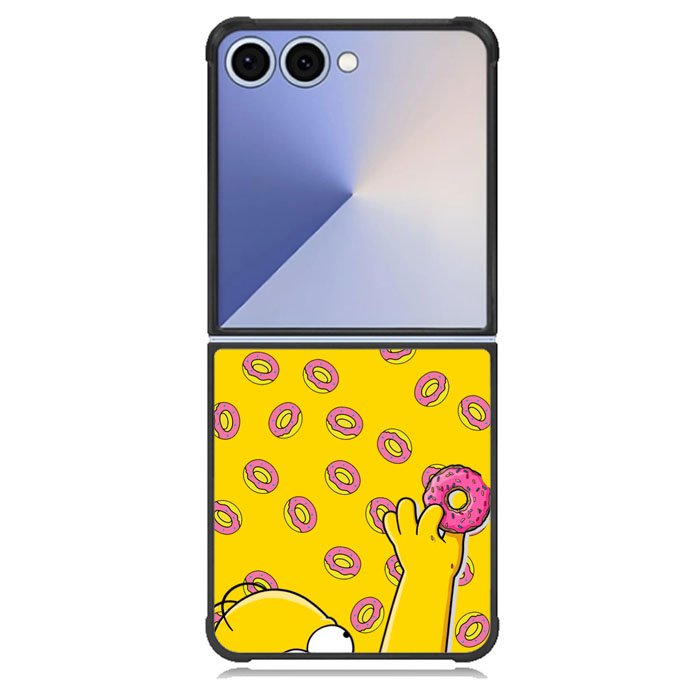 the simpson donuts Samsung Galaxy Z Flip 7 Case BC2009