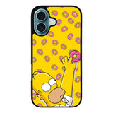 the simpson donuts Case iPhone 16 Plus BC2009
