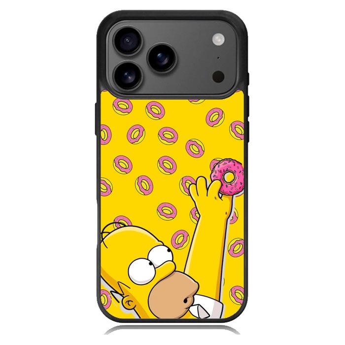 the simpson donuts iPhone 17 Pro Case BC2009