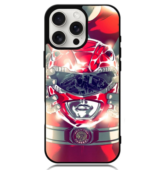 Power Ranger Red Case iPhone 16 Pro Max BC2026