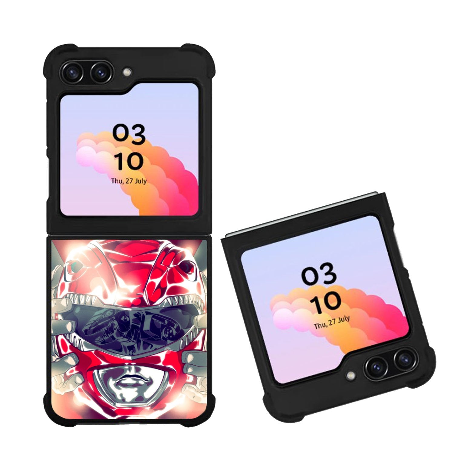 Power Ranger Red Case Samsung Galaxy Z Flip 5 5G BC2026