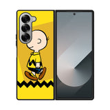 charlie brown simple Case Samsung Galaxy Z Fold 6 5G BC2177