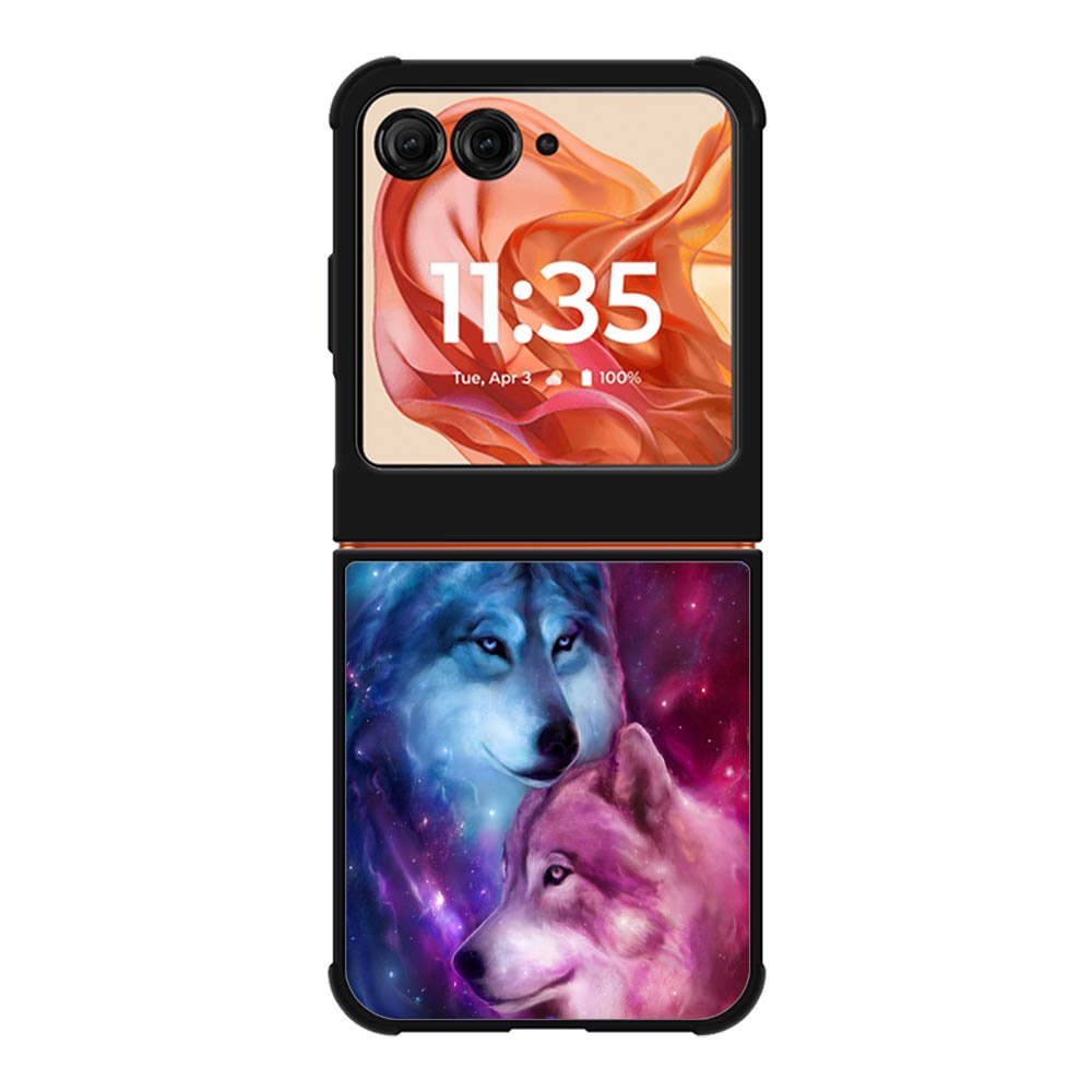 Wolf Painting Motorola Moto Razr 2025/2024 , Moto Razr 60/50 Case BC1982