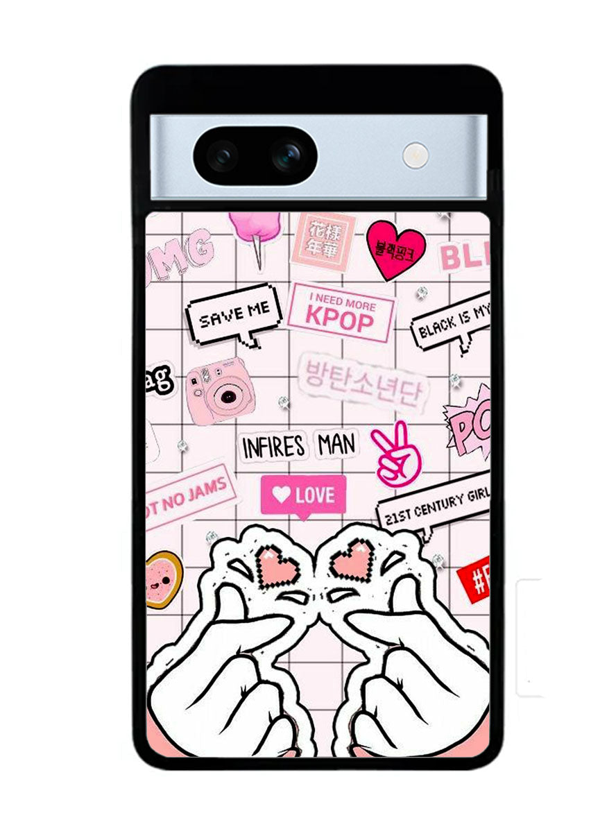 Fangirl Kpop Quotes Google Pixel 7A Case
