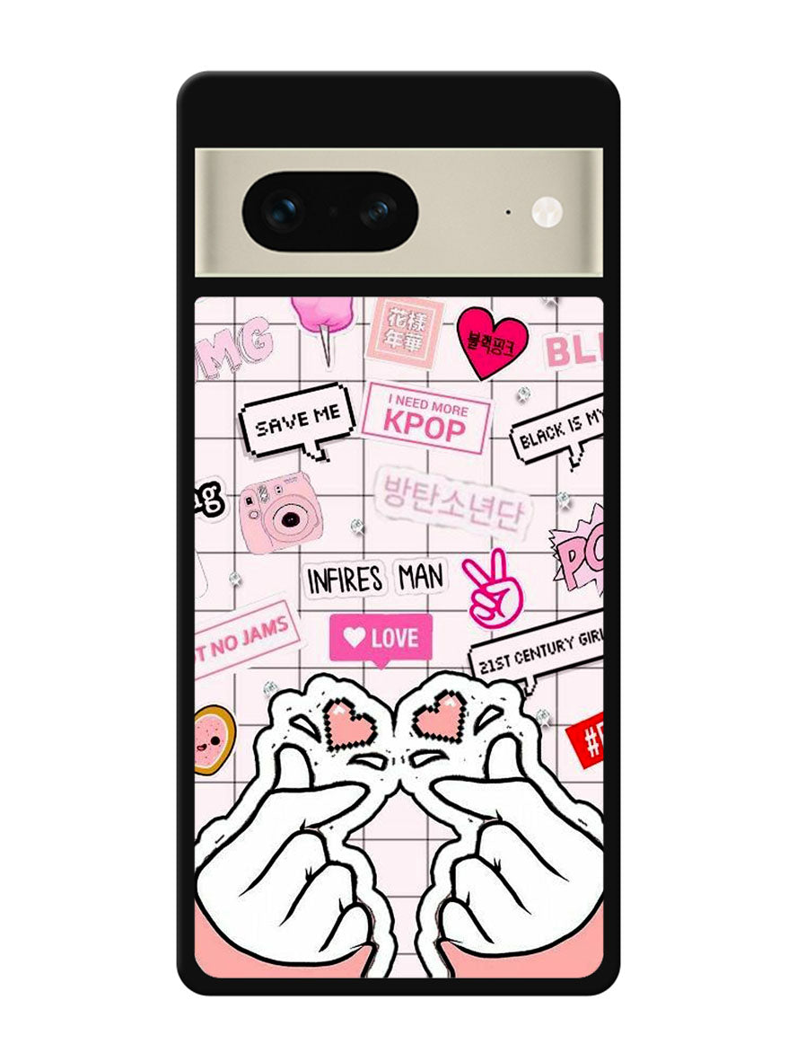 Fangirl Kpop Quotes Google Pixel 7 Case