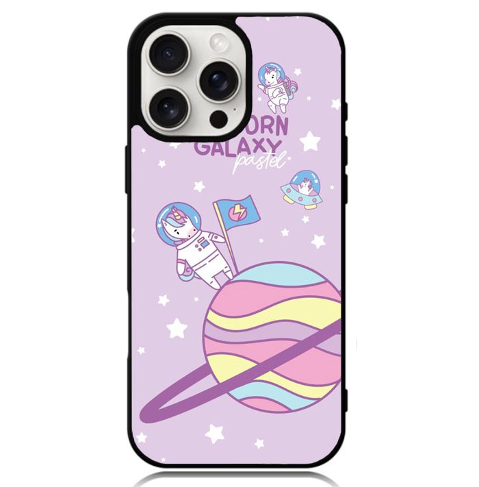 Unicorn Galaxy Pastel Case iPhone 16 Pro Max BC1990