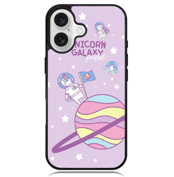 Unicorn Galaxy Pastel Case iPhone 16 BC1990