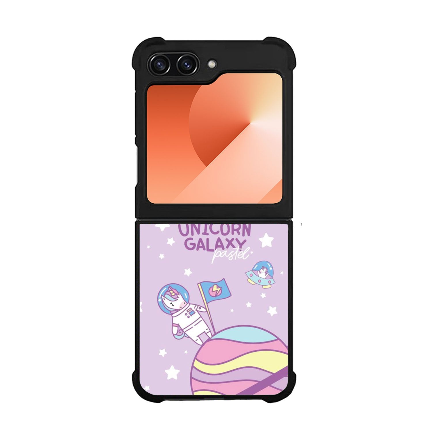 Unicorn Galaxy Pastel Case Samsung Galaxy Z Flip 6 5G BC1990