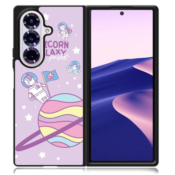 Unicorn Galaxy Pastel Samsung Galaxy Z Fold 7 5G Case BC1990