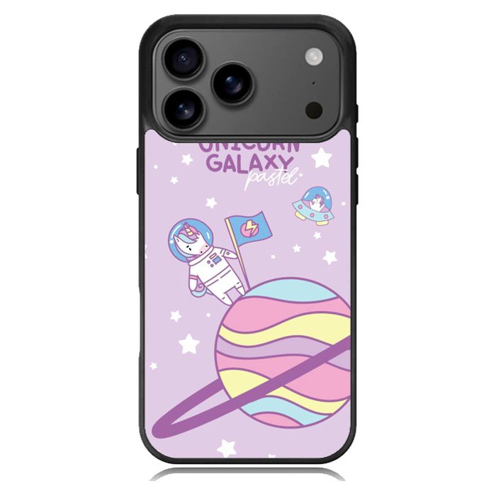 Unicorn Galaxy Pastel iPhone 17 Pro Case BC1990