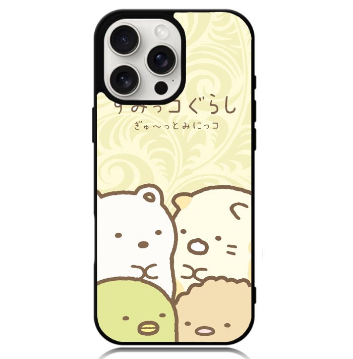 sumikko gurashi cute Case iPhone 16 Pro Max BC1996